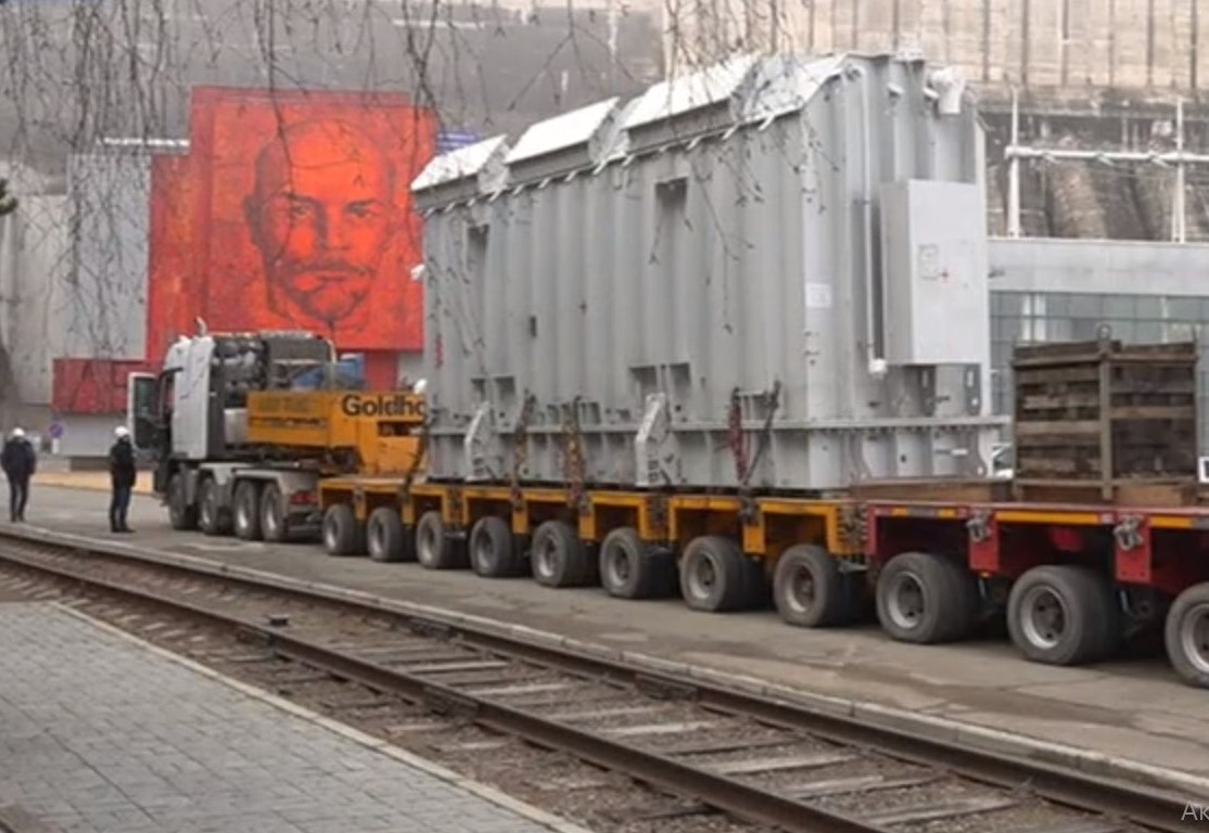 Fourth Transformer Received by Krasnoyarsk Hydro Power Station