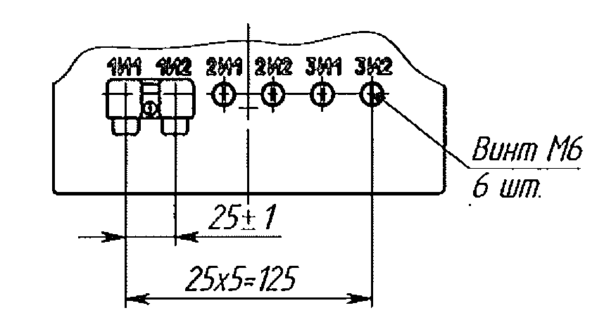 Рис. А.2 - Общий вид трансформаторов тока ТПЛ-СВЭЛ-10-3 (Остальное см. рис. АЛ)
