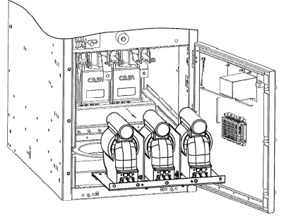 Рисунок 14 - Демонтаж платформы с трансформаторами напряжения.