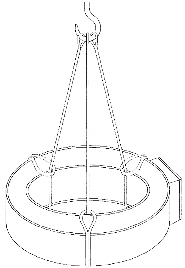 Схема строповки трансформатора ТШЛ-СВЭЛ-20-2(3)