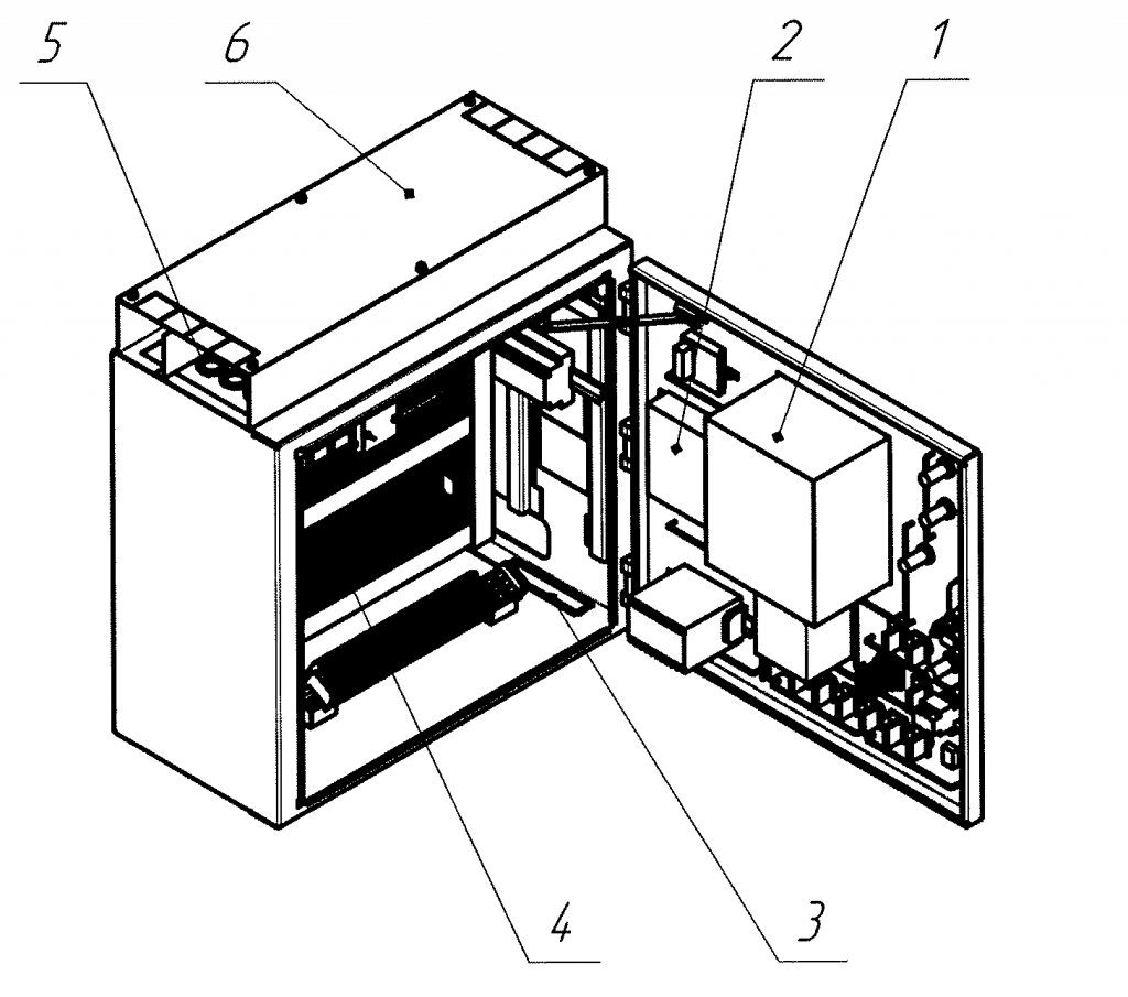 Рисунок 2 - Релейный шкаф