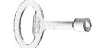Рисунок И.6 - Ключ для открывания дверей шкафа РЗиА и отсека КВЭ (аварийное отключение выключателя ВВ/TEL Таврида Электрик)