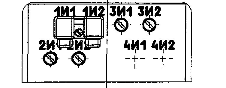 Рис. А.5 - Панель контактов трехобмоточного исполнения
