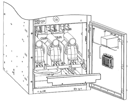 Рисунок 12 - Демонтаж крыши цепей вторичной коммутации к ТН.