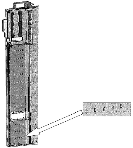 Рисунок 12 - Место прокладки контрольных кабелей.