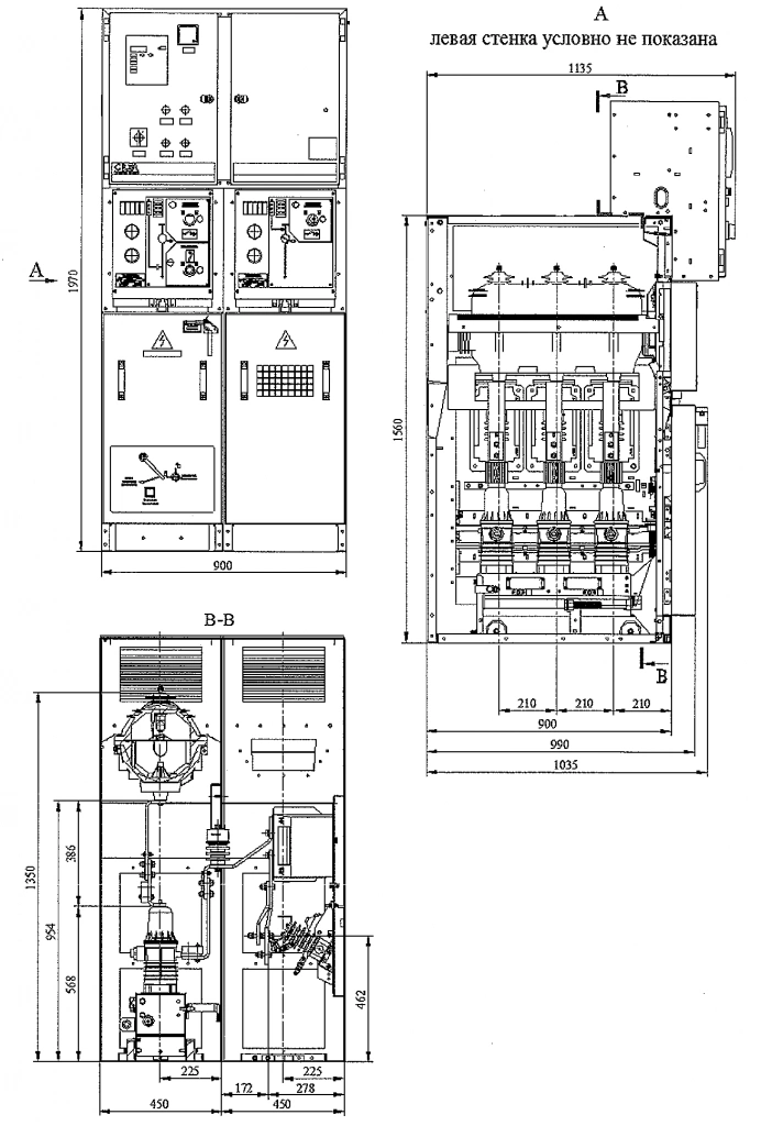 Рисунок А.11 - Камера КСО-СВЭЛ-К-1.2-21